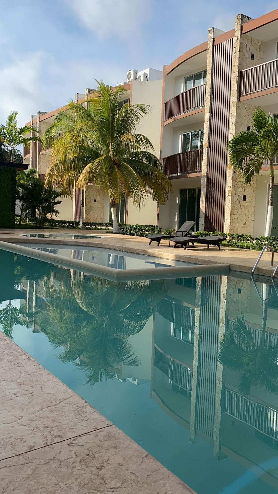 Departamento Xhelin Maya, Exclusivo En Playa Del Carmen, Quintana Roo Luaran gambar